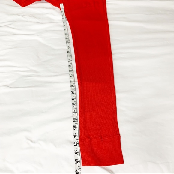 NWOT Aerie Red Jogger Pants With Pockets - Picture 8 of 9